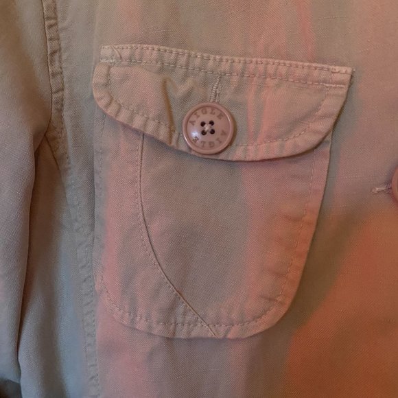 AIGLE linen & cotton jacket, size 44 - Picture 4 of 10